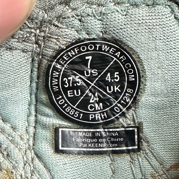 Keen Sandals in Gray and Teal - Picture 12 of 13